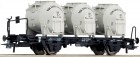 66267 Roco Container car with 3 containers